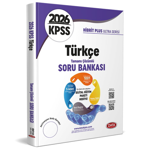 KPSS Hibrit Plus Ultra Serisi Türkçe Soru Bankası Data Yayınları 2026