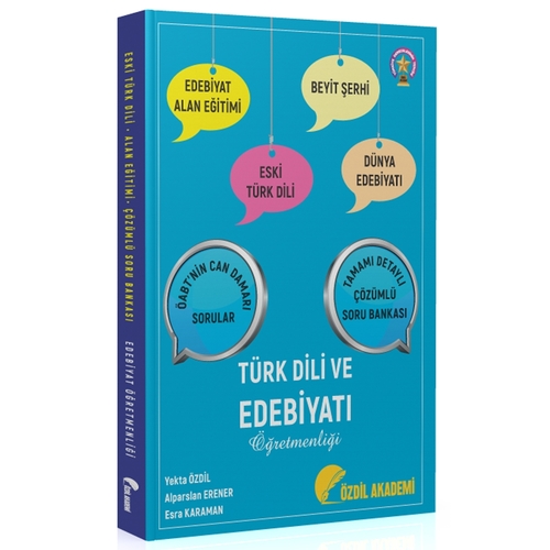 ÖABT Türk Dili ve Edebiyatı Çözümlü Soru Bankası Yekta Özdil 2021