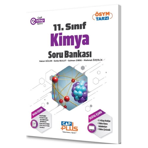 11. Sınıf Kimya Plus Soru Bankası Çap Yayınları