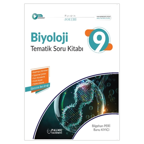 9. Sınıf Biyoloji Tematik Soru Kitabı Palme Yayınları