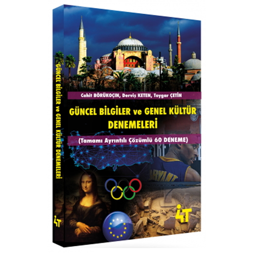 KPSS Güncel Bilgiler ve Genel Kültür Denemeleri 60 Deneme Çözümlü 4T Yayınları