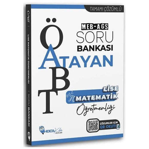 ÖABT MEB AGS Lise Matematik Öğretmenliği Atayan Soru Bankası Hoca Kafası Yayınları 2025
