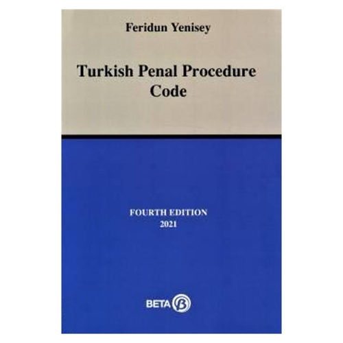 Turkish Penal Procedure Code - Feridun Yenisey