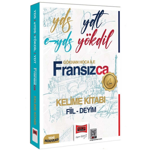 YDS YDT E-YDS YÖKDİL Gökhan Hoca İle Fransızca Kelime Kitabı Fiil-Deyim Yargı Yayınları 2025