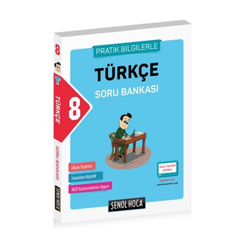 8. Sınıf Türkçe Soru Bankası Şenol Hoca Yayınları