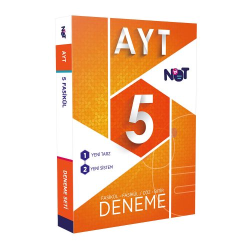 YKS AYT 5 Fasikül Deneme Binot Yayınları