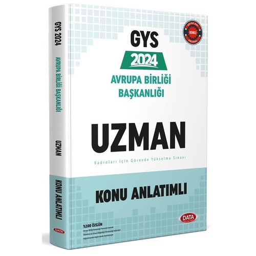 GYS Avrupa Birliği Başkanlığı Uzman Konu Anlatımlı Data Yayınları 2024