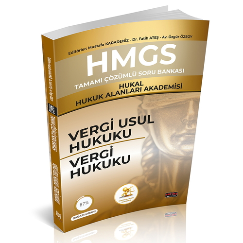 Kelepir Ürün İadesizdir - HUKAL HMGS Vergi Usul Hukuku Vergi Hukuku Soru Bankası Savaş Yayınları 2025