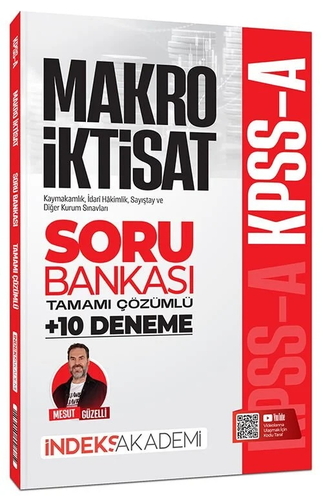 KPSS A Grubu Makro İktisat Soru Bankası İndeks Akademi Yayınları 2026