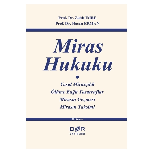 Miras Hukuku - Hasan Erman, Zahit İmre
