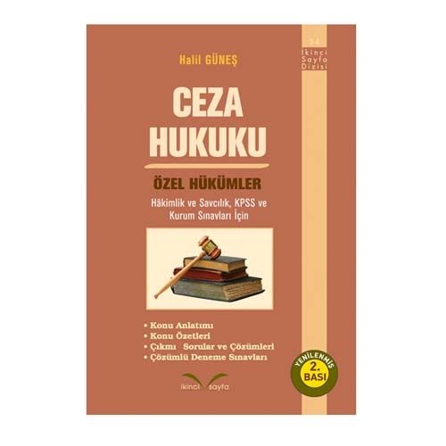 Ceza Hukuku Özel Hükümler - Halil Güneş