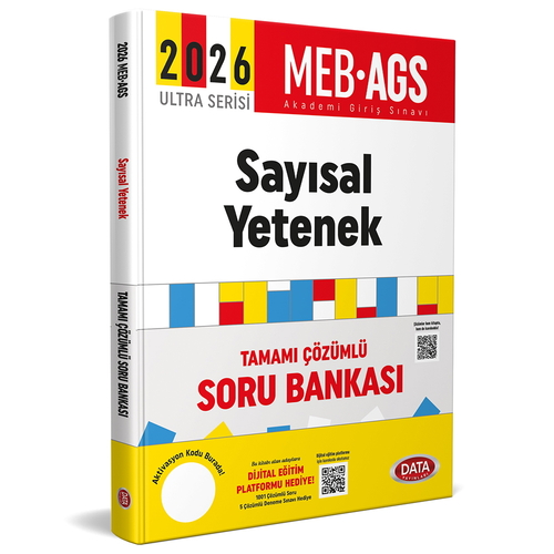 AGS Ultra Serisi Sayısal Yetenek Matematik Soru Bankası Data Yayınları 2026