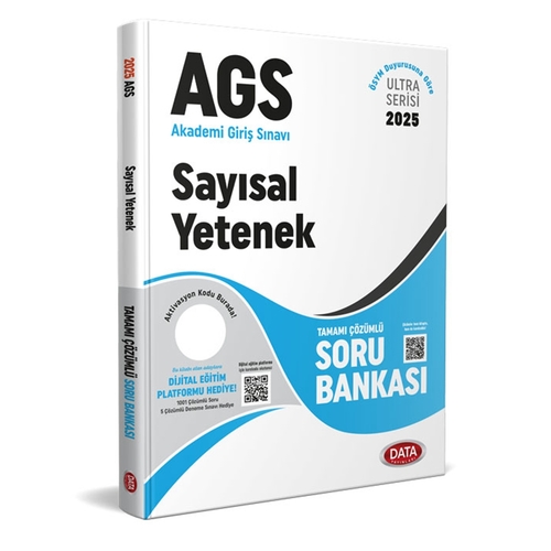 AGS Ultra Serisi Sayısal Yetenek Matematik Soru Bankası Data Yayınları 2025