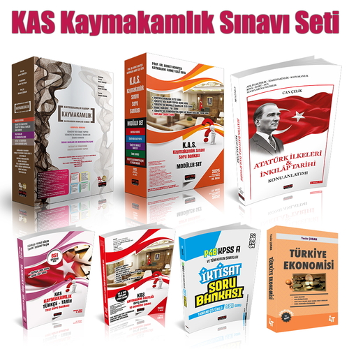 KAS Kaymakamlık Sınavı Hazırlık Seti Savaş Yayınları 2025