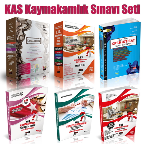 KAS Kaymakamlık Sınavı Hazırlık Seti Savaş Yayınları 2025