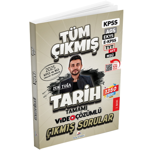 KPSS AGS EKYS EKPSS TYT Tüm Sınavlar Tarih Çıkmış Sorular Dizgi Kitap Yayınları 2026