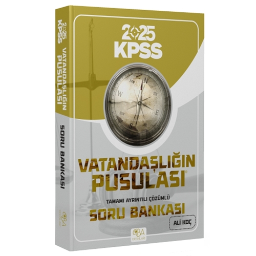 KPSS Vatandaşlığın Pusulası Soru Bankası CBA Yayınları 2025