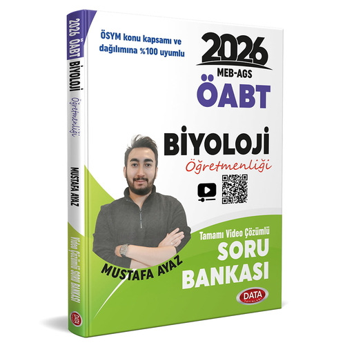 MEB AGS ÖABT Biyoloji Öğretmenliği Soru Bankası Data Yayınları 2026