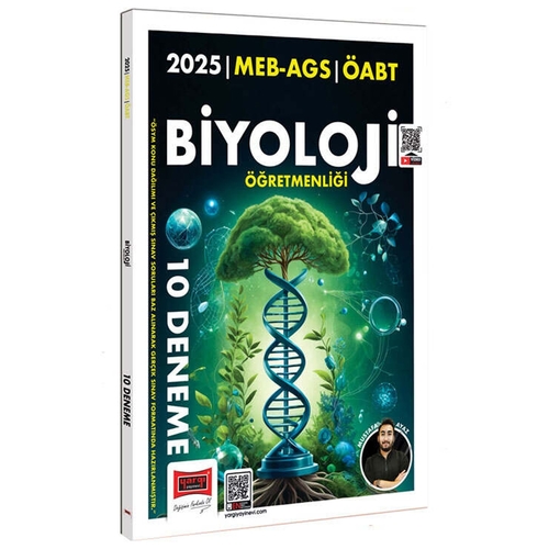 MEB AGS ÖABT Biyoloji Öğretmenliği 10 Deneme Yargı Yayınları 2025