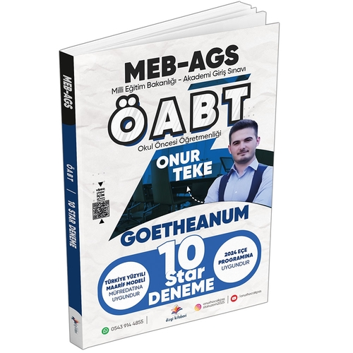 MEB AGS ÖABT Okul Öncesi Öğretmenliği 10 Star Deneme Dizgi Kitap Yayınları 2025
