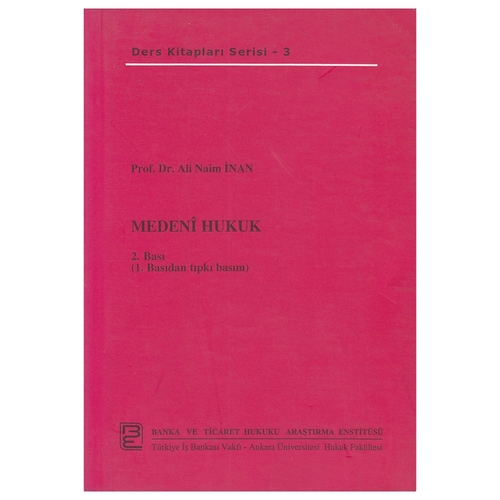 Medeni Hukuk - Ali Naim İnan