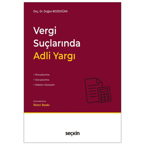 Vergi Suçlarında Adli Yargı - Doğan Bozdoğan