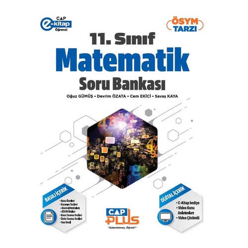 11. Sınıf Anadolu Lisesi Matematik Soru Bankası Çap Yayınları