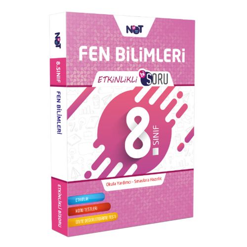 8. Sınıf Fen Bilimleri Etkinlikli BiSoru Binot Yayınları