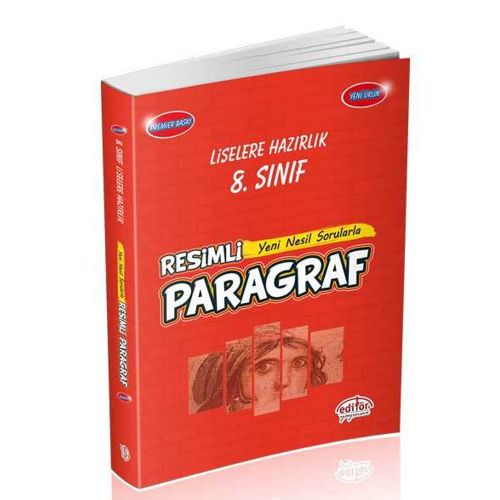 8. Sınıf Resimli Yeni Nesil Sorularla Paragraf Editör Yayınları