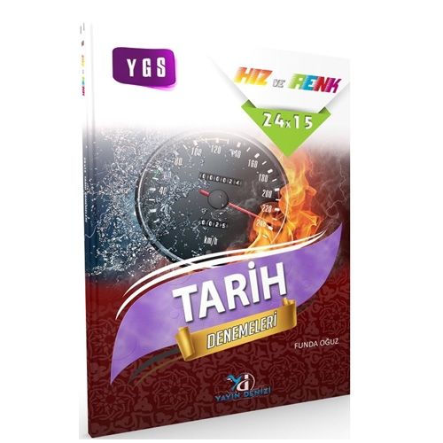 YGS Tarih Hız ve Renk 24x15 Denemeleri - Yayın Denizi Yayınları