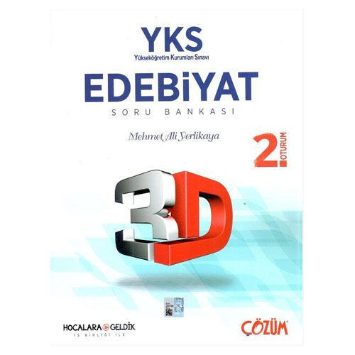 YKS TYT 2. Oturum 3D Edebiyat Soru Bankası Çözüm Yayınları