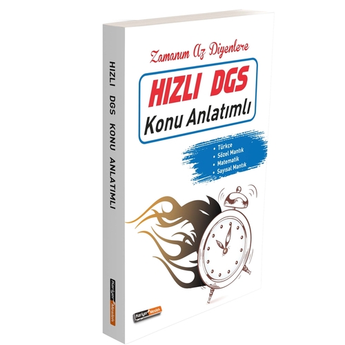 DGS Zamanım Az Diyenlere Hızlı DGS Konu Anlatımlı Kariyer Meslek Yayınları