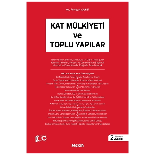 Kat Mülkiyeti ve Toplu Yapılar - Feridun Çakır