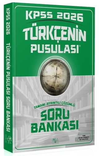 KPSS Türkçenin Pusulası Soru Bankası CBA Yayınları 2026
