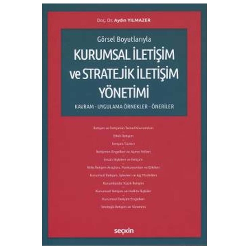 Kurumsal İletişim ve Stratejik İletişim Yönetimi - Aydın Yılmazer