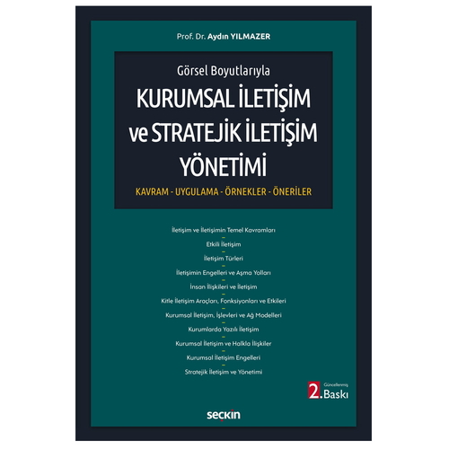 Kurumsal İletişim ve Stratejik İletişim Yönetimi - Aydın Yılmazer