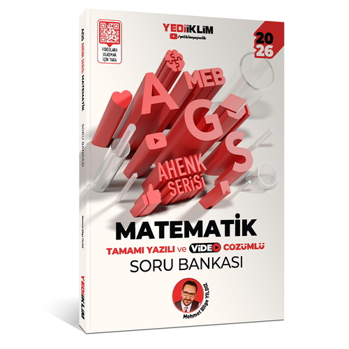 MEB AGS Ahenk Serisi Matematik Soru Bankası Yediiklim Yayınları 2026