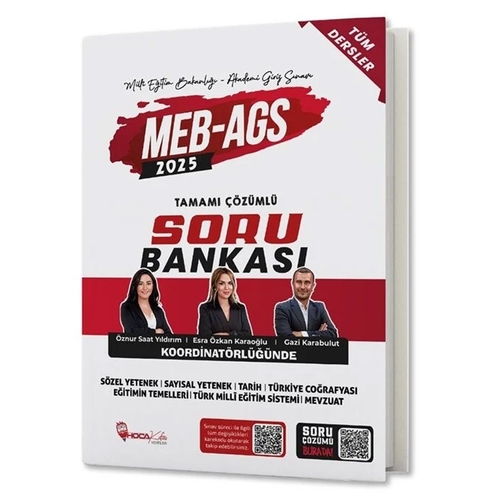 MEB AGS Tüm Dersler Tamamı Çözümlü Soru Bankası Hoca Kafası Yayınları 2025