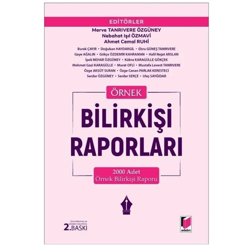 Örnek Bilirkişi Raporları - Ahmet Cemal Ruhi, Gaye Ağalın