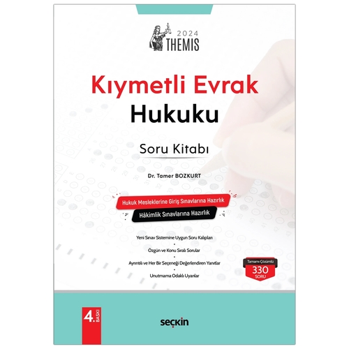 THEMIS Kıymetli Evrak Hukuku Soru Kitabı - Tamer Bozkurt 2024