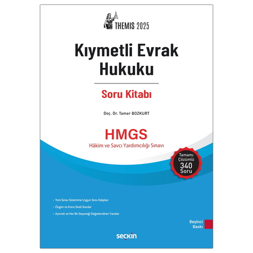 THEMIS Kıymetli Evrak Hukuku Soru Kitabı - Tamer Bozkurt 2025