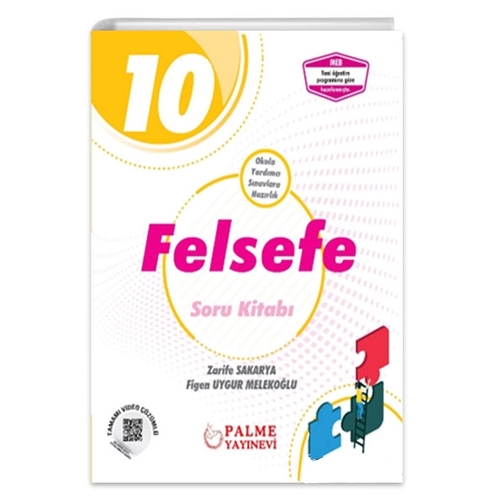 10. Sınıf Felsefe Soru Kitabı Palme Yayınları