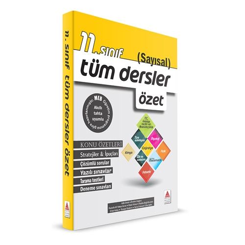11. Sınıf (Sayısal) Tüm Dersler Özet - Delta Kültür Yayınları