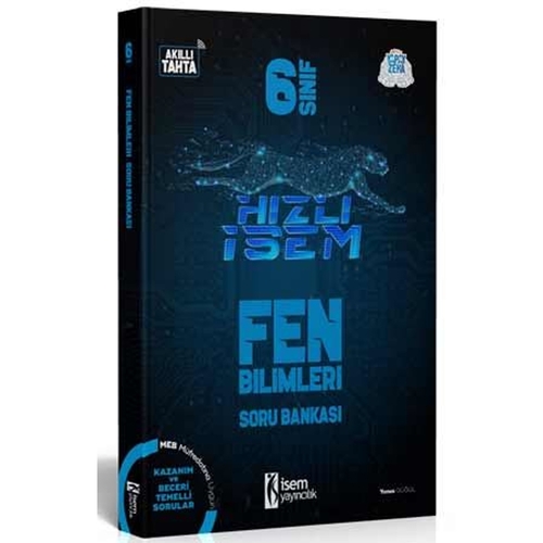 6. Sınıf Fen Bilimleri Soru Bankası İsem Yayınları