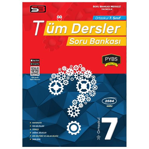 7. Sınıf Tüm Dersler Soru Bankası - Soru Bankası Merkezi Yayınları