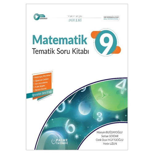 9. Sınıf Matematik Tematik Soru Kitabı Palme Yayınları