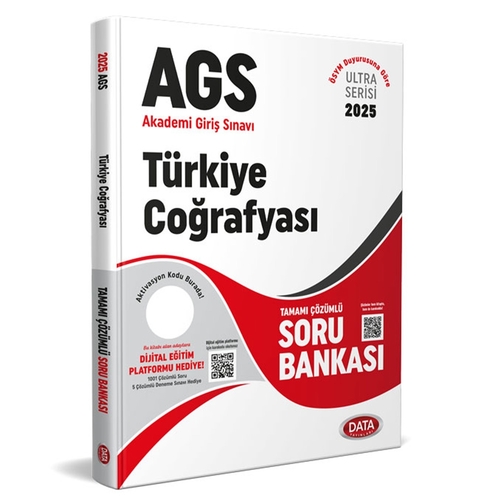 AGS Ultra Serisi Türkiye Coğrafyası Soru Bankası Data Yayınları 2025