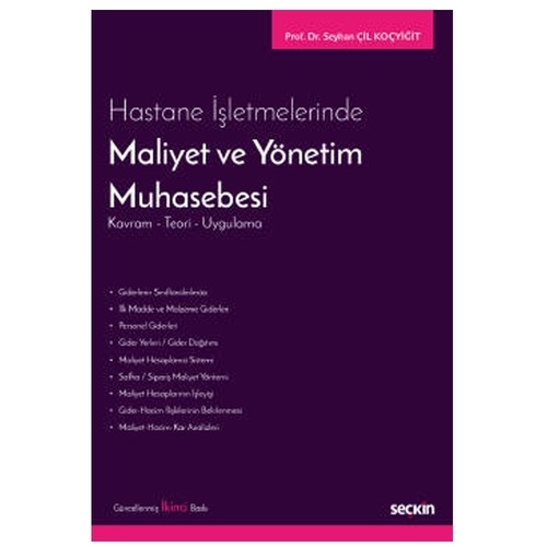Maliyet ve Yönetim Muhasebesi - Seyhan Çil Koçyiğit