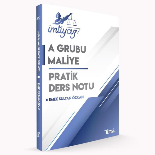 İmtiyaz Maliye A Grubu Pratik Ders Notu Temsil Kitap Yayınları 2025