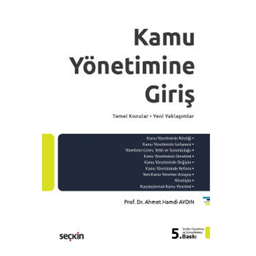 Kamu Yönetimine Giriş - Ahmet Hamdi Aydın